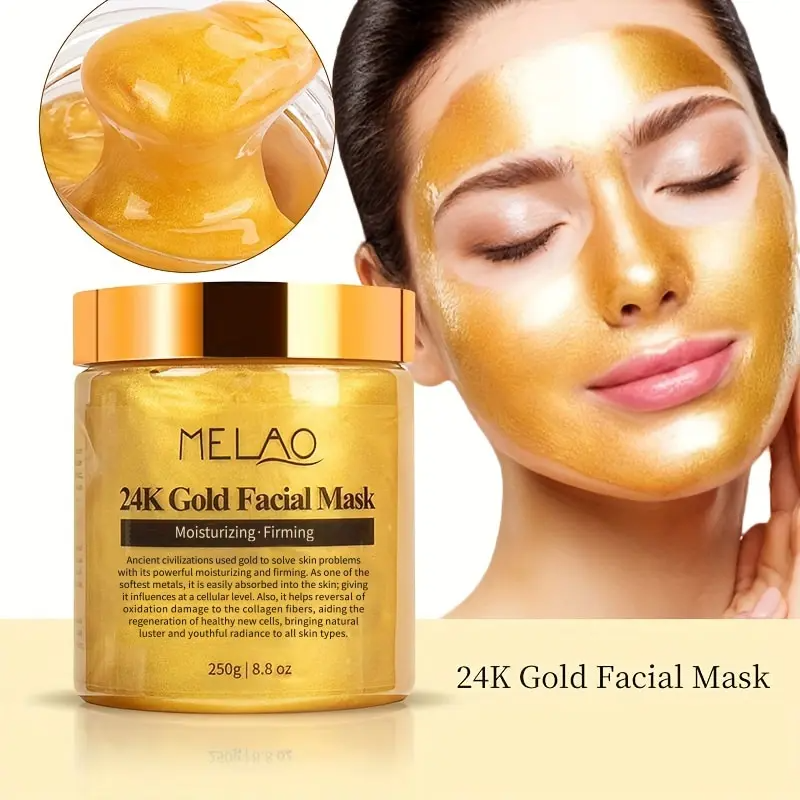 Retinol Snake Venom Peptide 24K Gold Mask 100g