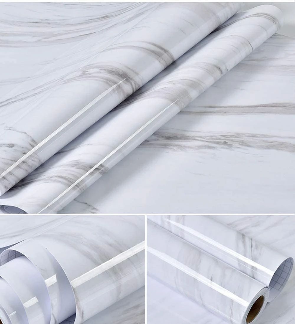 Self Adhesive 3D Marble Sheets Rolls