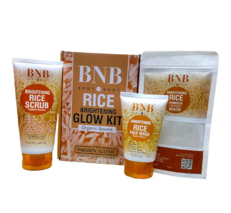 BNB Rice Extract Bright & Glow Kit