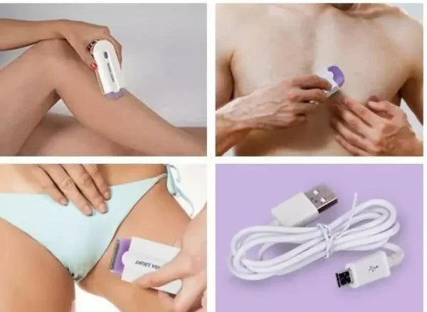 🌟 Imported™ Yes Finishing Touch Face Body Instant Pain Free Hair Removal