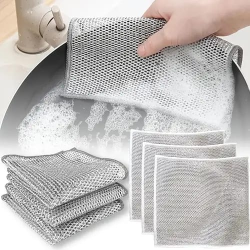 Non Scratch Dish Washing Scrubber Cloth