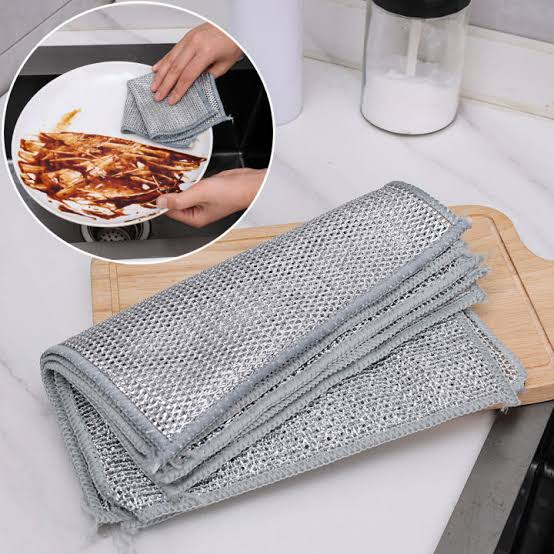 Non Scratch Dish Washing Scrubber Cloth